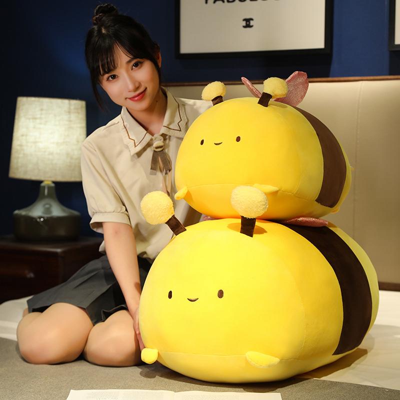 Super Soft Plush Bee Toy Kawaii Plush Animals Bee Dolls Stuffed Toys For Children Christmas Gift For Kids