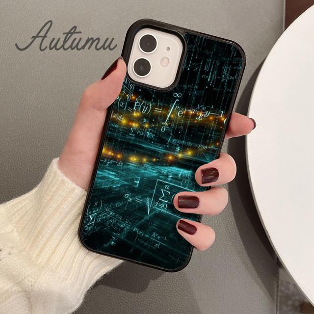 Чехол для телефона E mc2 Formula Math Funny Science для iPhone 11 12 13 14 Pro Max mini XR XS SE 2020 6S 7 8 Plus Samsung S21 S22
