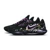 Nike Баскетбольные кроссовки Precision 6 Мужские Низкие Черный/Фиолетовый/Желтый IO7605-040(Team1744-)