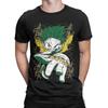 Футболка Мужская My Hero Academia Деку Панч Винтажная Чистый Хлопок Круглый Вырез Короткий Рукав Футболка С Принтом