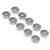 10Pcs Deep Groove Spherical Carbon Steel Miniature Bearings 695Zz