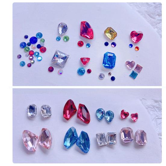 Стильные стразы для ногтей из изысканной смолы своими руками