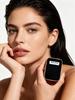 MIUMIU Черное Золотое Край Компактное Зеркало Мини Двустороннее Портативное Карманное Зеркало для Макияжа для Женщин Путешествия Ежедневное