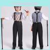 Childrens Elderly Day Cosplay Costume Stage Performance Halloween Party Fashion