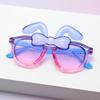 New Bell Cat children's sunglasses, fashionable cute bow bow, kids' eye protection cartoon baby sunglasses