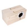 Wooden Durable Birds Nest Box Cockatiels Bird Breeding Box House Decoration