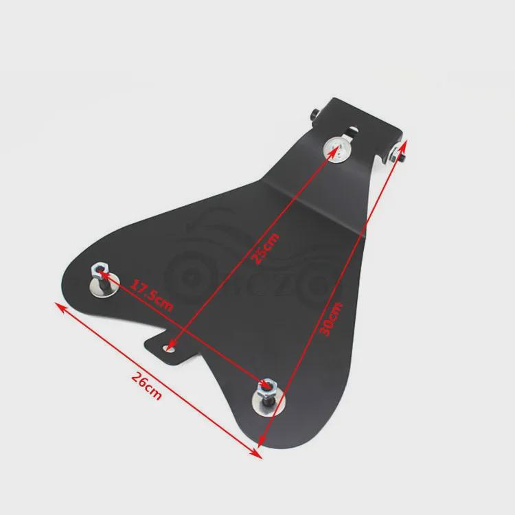 Кожаное пружинное сиденье Skull Retro для Harley Sportster XL883/XL1200/X48