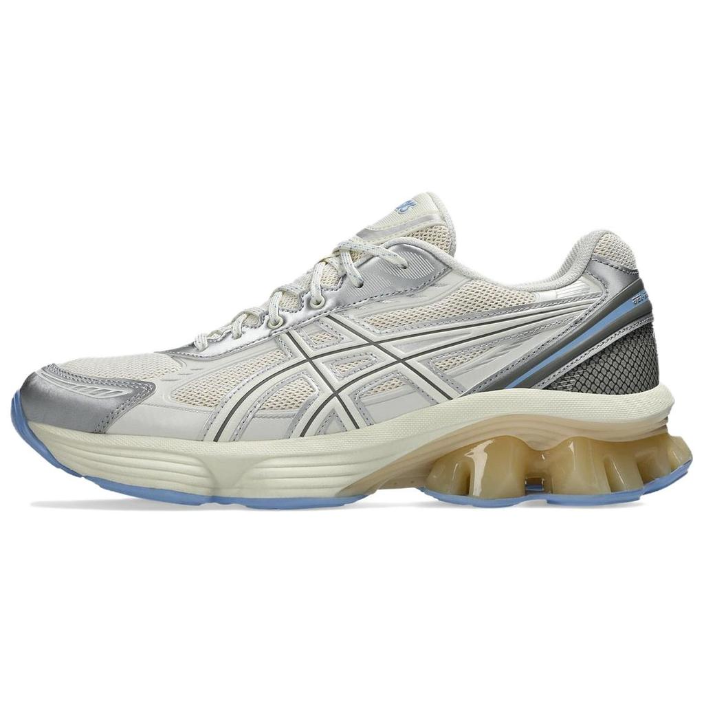 Asics Кроссовки для бега GEL KINETIC FLUENT с амортизацией и поддержкой, унисекс, кремово-белые, 1203A591-103