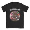 Лучшие футболки Motorhead для мужчин и женщин, забавные футболки с коротким рукавом и круглым вырезом, хлопковая одежда