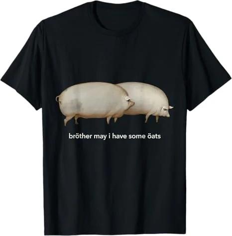 2026 Summers Latest Trendy Pure Cotton Tshirt Breathable Comfortable Loosefitting Fashionable Trendy Couples Wear