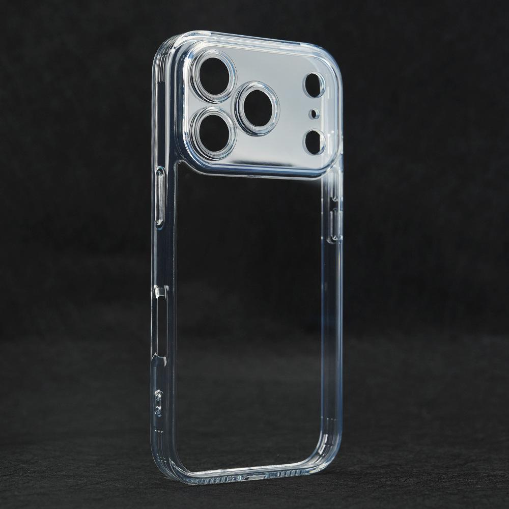 Fine hole high magnetic suction mobile phone case is suitable for Apple 17promax camera touch button all-inclusive anti-drop protective cover