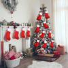 Xiaomi 12-24PCS Christmas Stocking Nonwoven White Trim Gold Edge Blank Plain for Hanging Decoration Holiday Party Fireplace Wall