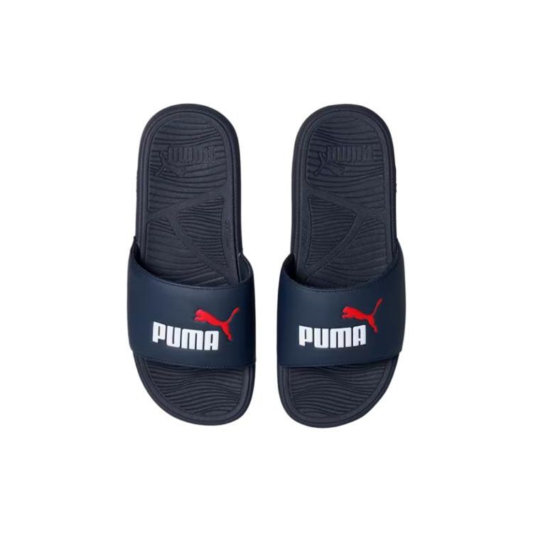 Puma Cool Cat 2.0 Slide Parisian Night мужские кроссовки синие белые красные 389110-04