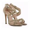 New Sexy Women Sandals Fashion Open Toe Ankle Straps High Heels Summer  11cm Thin Heel Party Dress Shoes Shoe