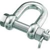 TRUSCO SBM Stainless 48mm 24mm Inner Shackle, Steel, Length, Width, TSBM-12