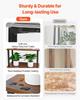 Plant Stand Indoor with Grow Lights, 157.5cm Tall 8-Tier Lighted Plant Shelf, Metal Corner Plants Holder, 3 Timer & 10 Brightness, Tree-Shaped Flower