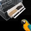 Большая двойная кормушка для птиц с подставкой, кормушка для попугаев, отсек для голубей, воробьев, кормушка для птиц с подставкой, аксессуар для домашних животных