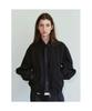 ANGGAE Jacquard Blouson Jacket Black