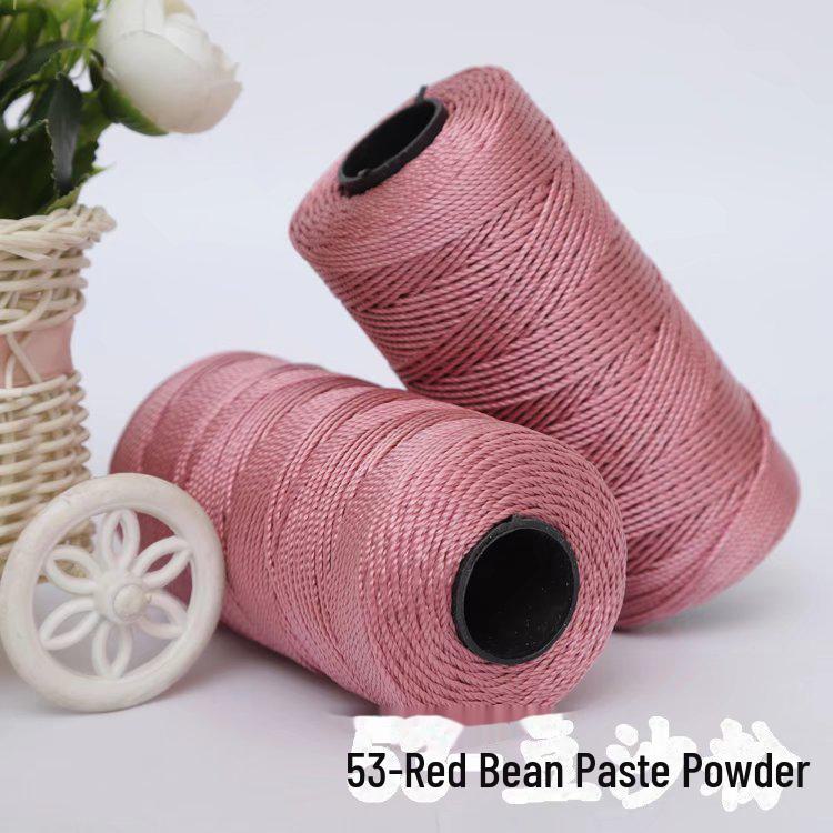 Ice Hemp Yarn: 3-Strand Hand-Woven Crochet DIY Kit