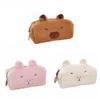 Zipper Capybara Plush Pencil Case Animal Capybara Plush Pencil Pouch  Student