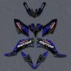 Для Yamaha Raptor 250 YFM 250 2008-2013 2012 2011 2010 2009 Квадроцикла Полный Графический Фон Наклейки Стикеры Комплект Индивидуальная Декорация