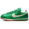 Женские кроссовки Nike Cortez Stadium Green с оранжевой подошвой и светло-коричневыми акцентами, цвет Coconut-Milk, артикул DZ2795-301