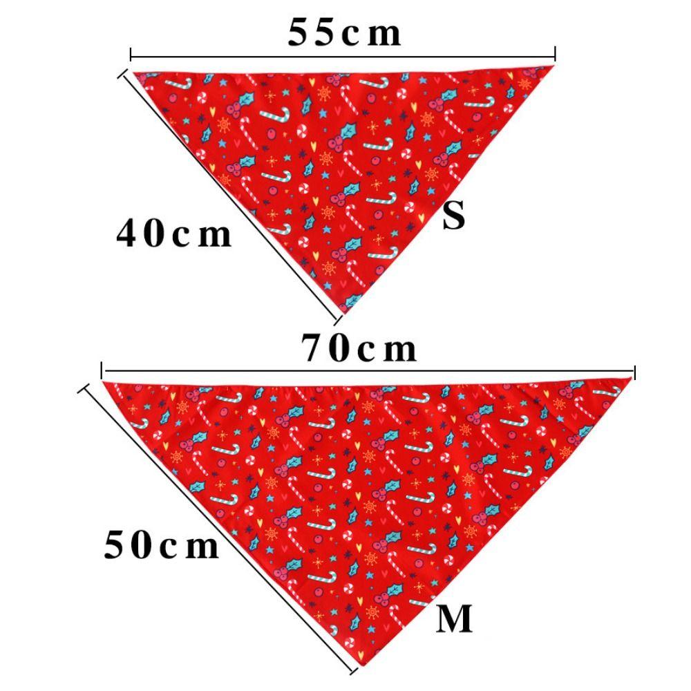 2Pcs Cute Kitten Dress Up Accessories Bat Triangle Scarf Cat Christmas Bib Hat Set Pet Accessories