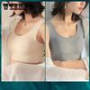 Женское спортивное нижнее белье Сексуальное и удобное бесшовное нижнее белье со сборками на груди Тонкий жилет с красивой спиной Топ-труба Бюстгальтер Нижнее белье Топ для йоги Топ для фитнеса Бюстгальтер пуш-ап