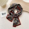 New Scarves Silk Scarves Women'S Spring And Autumn Season Long Decorative Professional Scarves Summer Thin Styles Paired With Shirts Stylish