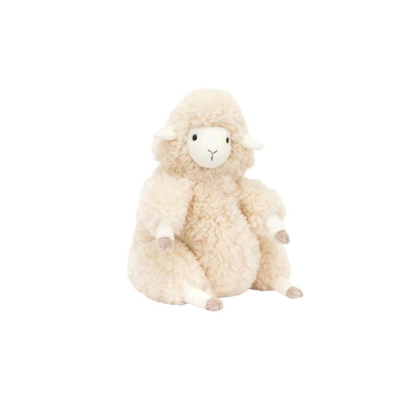 Jellycat Пасхальная серия BIBBLY Овечка Милая кукла Плюшевая кукла 35 см высотой