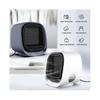 (green)Mini USB 7 Color Humidifying Negative Ion Air Conditioner Cooling Fan