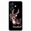 Чехол для OPPO A3 / A3x 5G 6.67" Funda Черный Силиконовый Мягкий Чехол для Телефона Для OPPO A3x A3 5G Задняя Крышка Чехол A 3x A 3 x A3 x Мультяшный