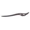 Natural Wood Kanzashi Black Sandalwood Single Hairpin Simple Wooden Hair Accessory Traditional Clothing.