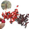 20Pcs Carp Fishing Lure Screw with Swivel Heavy Duty Fishing Bait Holder