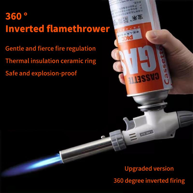 1 шт. Сварочная газовая горелка, газовая горелка, газовый пистолет, паяльная лампа, пайка, бутан, автоподжиг, газовая горелка, зажигалка, отопление