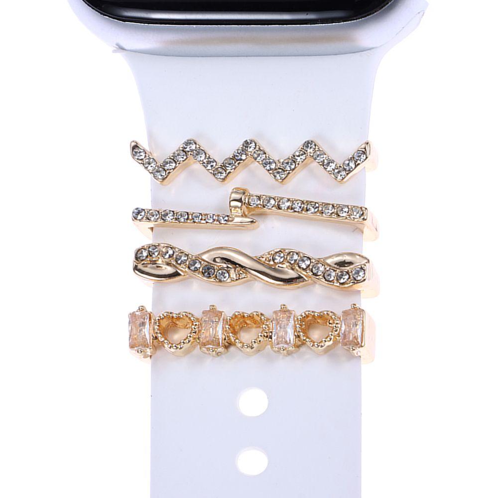 Metal Bracelet Nails Strap Accessories Decorative Ring Watch Band Ornament Wristbelt Charms