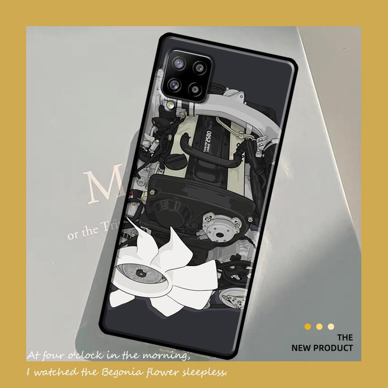 JDM автомобильный чехол с двигателем RB26 для Samsung Galaxy A54 A34 A13 A23 A33 A53 A73 A12 A22 A32 A52 A51 A71 A14, чехол