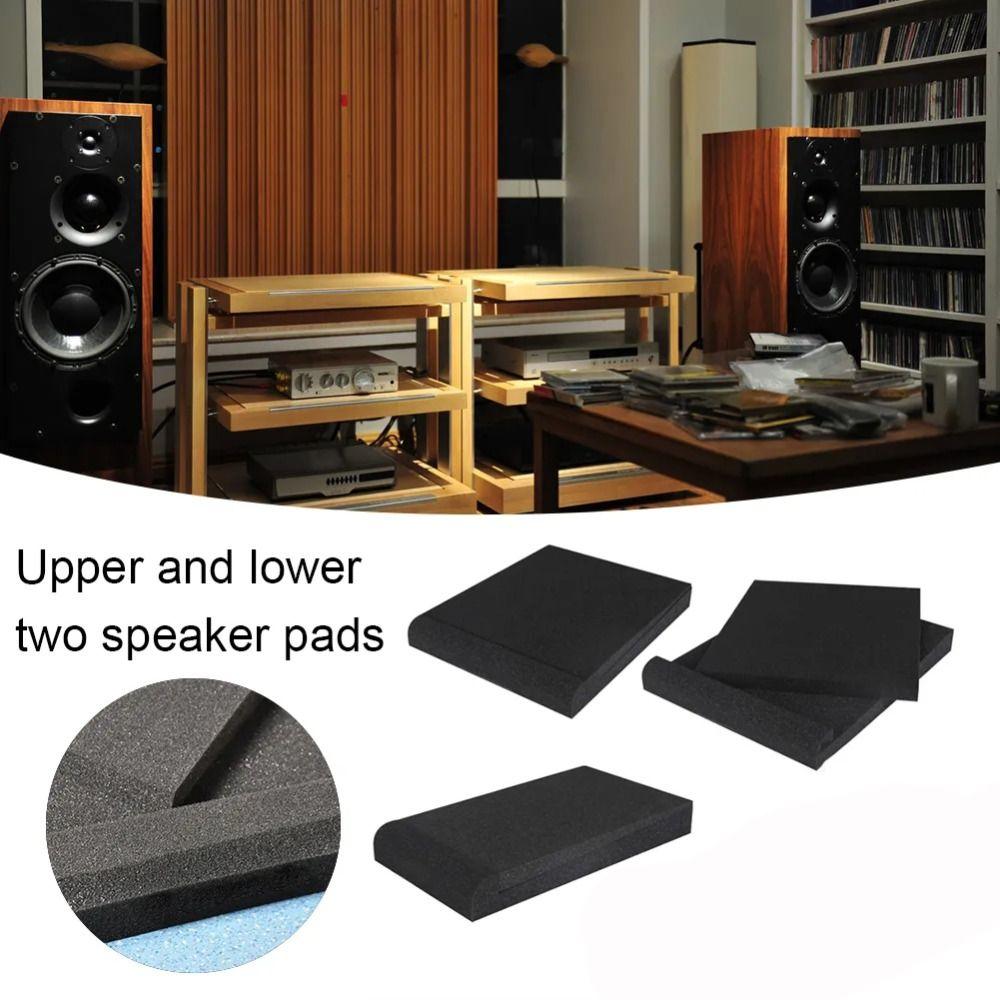 Противоударные изоляционные подушечки для студийного монитора, звукоусиливающая подушка, подставка для динамика, комната для фортепиано