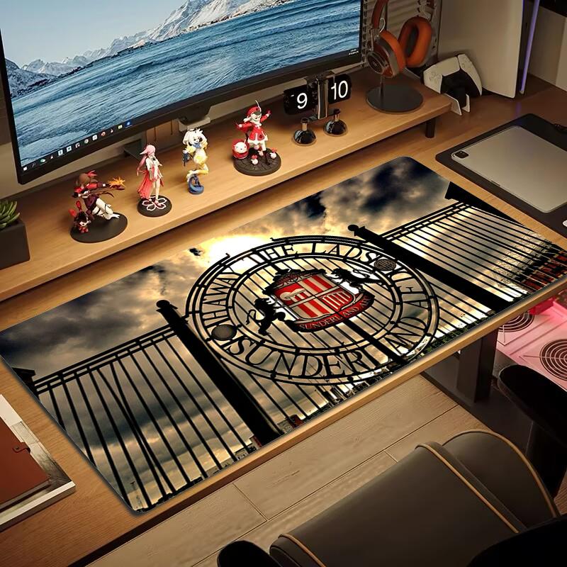 Sunderland Mouse Pad Large Gaming Table Cushion Non-slip Laptop Tablet Big Mousepad XXL Mat Mini PC Playmat With Lock edge_xia