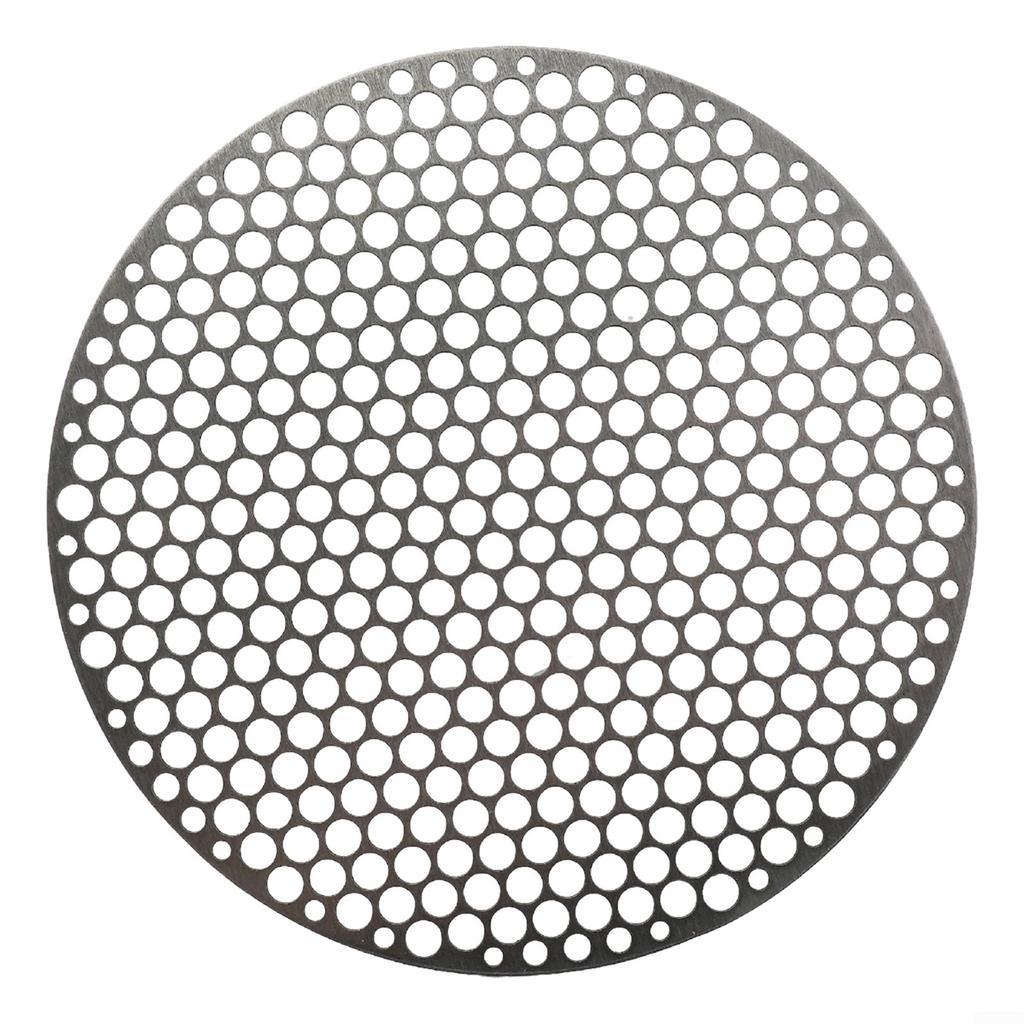 Stainless Steel Roasting Rack Round Mesh BBQ Mat for Charcoal Grilling