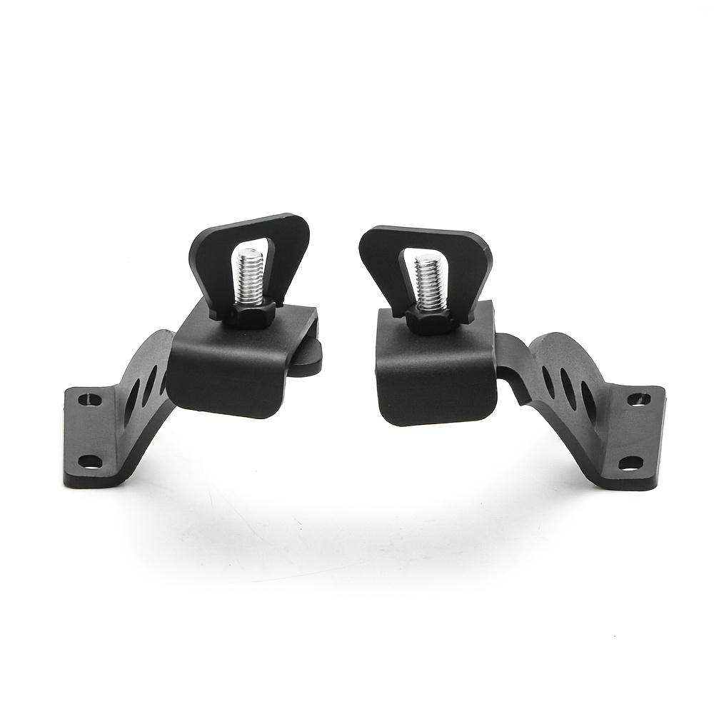 For Jeep Wrangler JK Black Door Hinge Bracket For Jeep Wrangler JL JKU 2007-2024 Jack Mount Hood Hinge