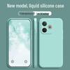 Противоударный чехол OPPO A5 Vitality Edition, однотонный, из жидкого силикона