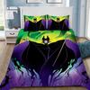 Cartoon Villains Maleficent Ursula Evil Duvet Cover 2/3-piece Bed Linen With Pillow Cut Suitable For Children And Adults 3D Bed