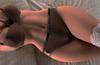 Half Body Armless Brown Skin Large Chest Silicone Realistic Sexy Figure Sex Doll Realistic Chest Masturbation Adult Toy