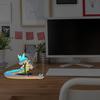 3D Printed Glow In Dragon Figurine Movable Joints Articulated The Dark Dragon Action Figure Toy Decoration Ornament