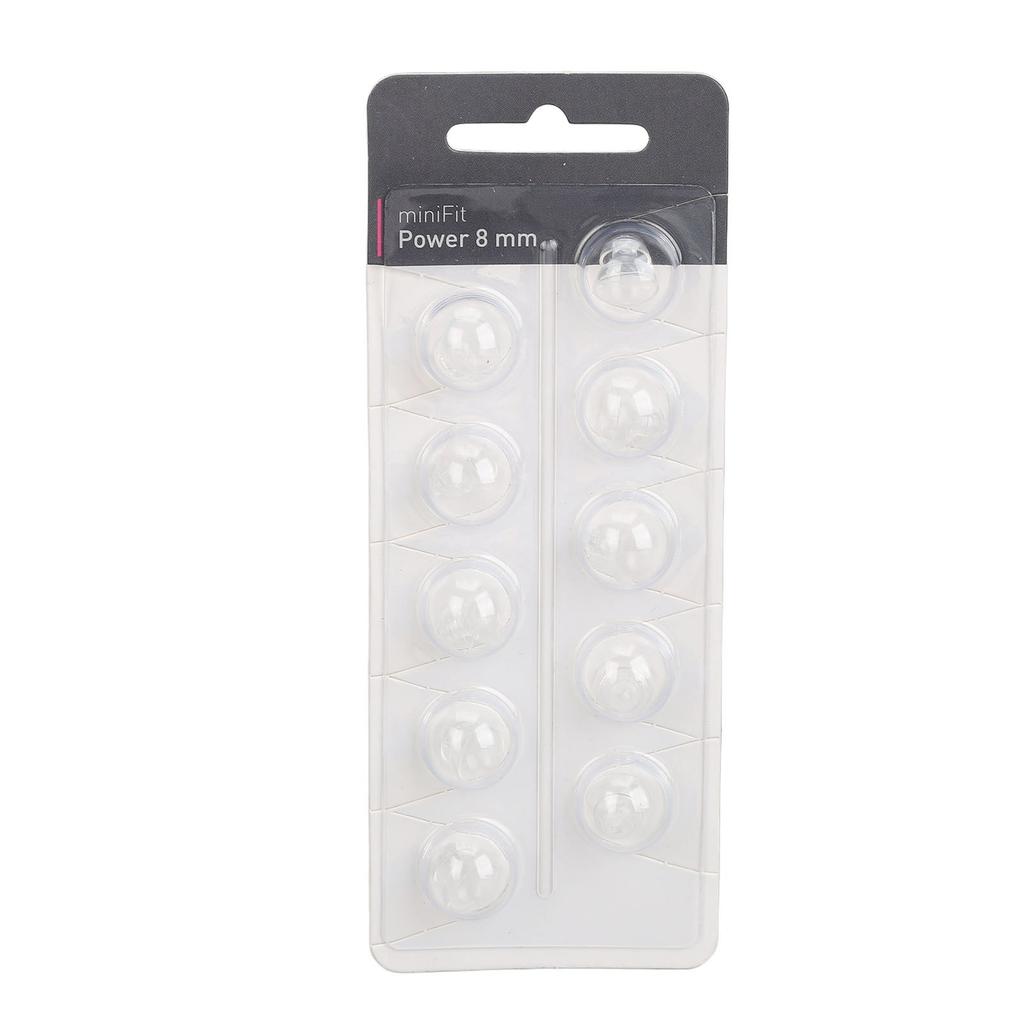 10PCS Hearing Ear Tips Higher Transparency Layer Closed Comfortable Anti Static Sound Aid Domes