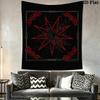 Dark Metal Tapestry Slipknot'S Mystic Design Tapestry Background Cloth Wallmounted Wall Covering Decoration Home Decor Wall Decoration