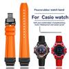 Сменный фторкаучуковый ремешок для часов Casio G-SHOCK GBD-H1000 | Цифровой спортивный ремешок | Резиновый браслет для умных часов