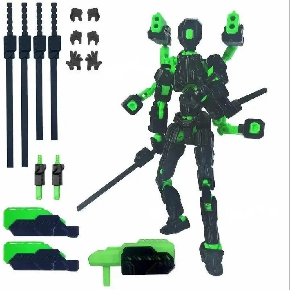 3D-печатная шарнирная фигурка Dummy13 Счастливый робот Фигурка Гандам Игрушка Модели Подарок Для Детей