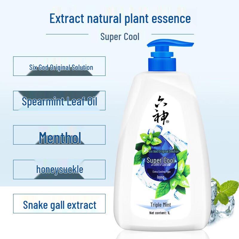 Liushin Menthol Cool Shower Gel